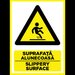 Placuta pentru suprafata alunecoasa slippery surface